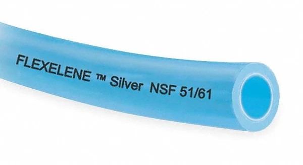 Eldon James Fxag-5-7 Tubing - 5/16 In, 100 ft L, Poly, Clear Blue