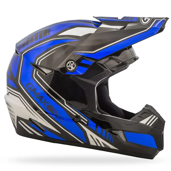GMAX MX46 Uncle Helmet Medium Black/Blue
