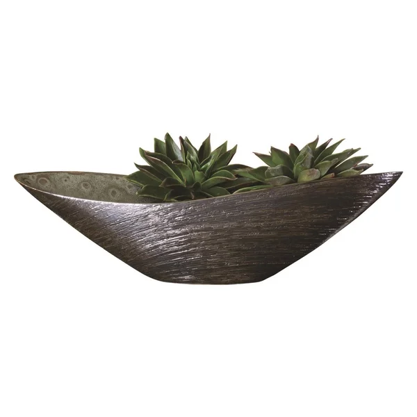 Global Views Sexy Bowl - Spun Bronze
