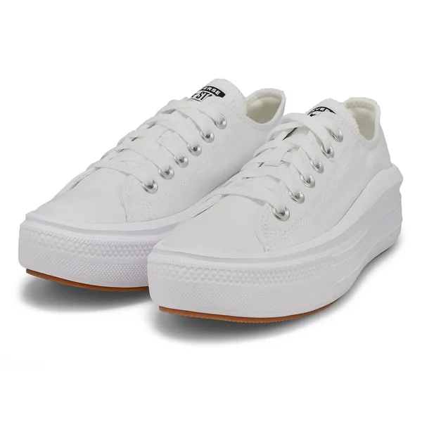 Converse White Chuck Taylor All Star Move Ox Sneakers