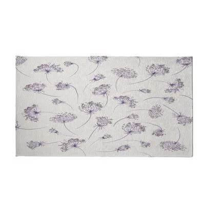 Alvordton Floral Beige/Purple Area Rug Winston Porter Rug Size: Rectangle 5' x 7'