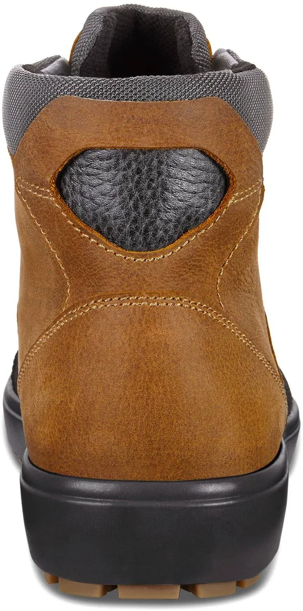 Ecco Men's Soft 7 Tred GTX Terrain Mid Boots - Black/Amber
