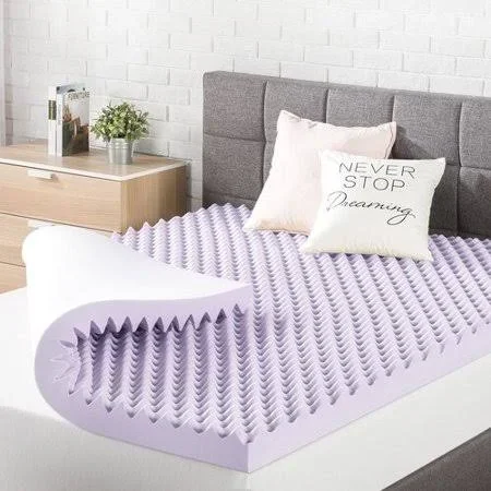 Gilkes Egg Crate Memory Foam Mattress Topper Alwyn Home Bed Size: King