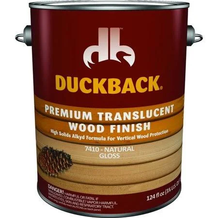 Duckback Sc0074104-16 Wood Finish Translucent Natural Gloss Gallon (Case of 4)