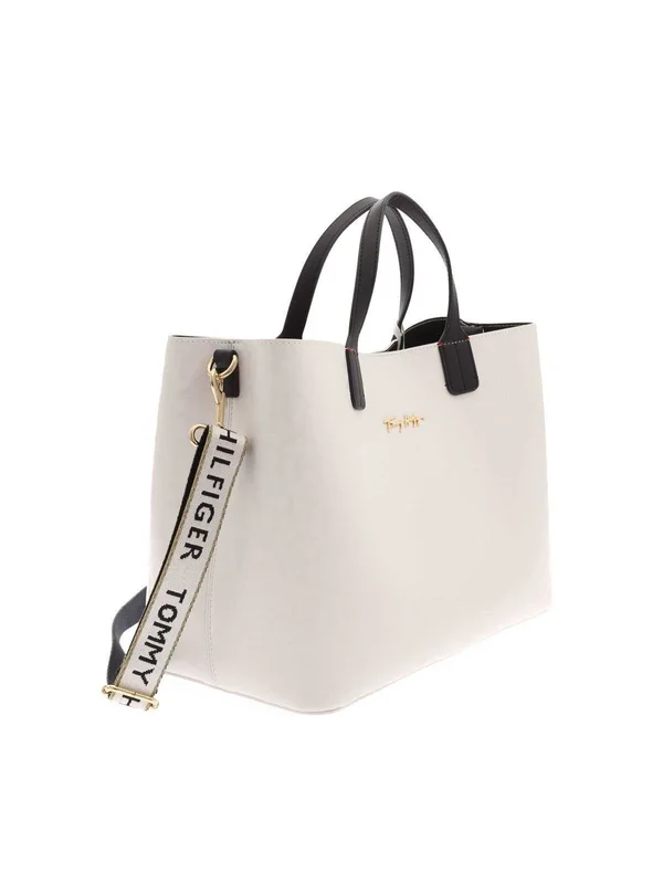 Tommy Hilfiger Icon Tommy Monogram Handbag in White