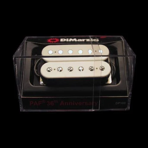 DiMarzio DP103W 36th Anniversary PAF Neck Humbucker Pickup - White