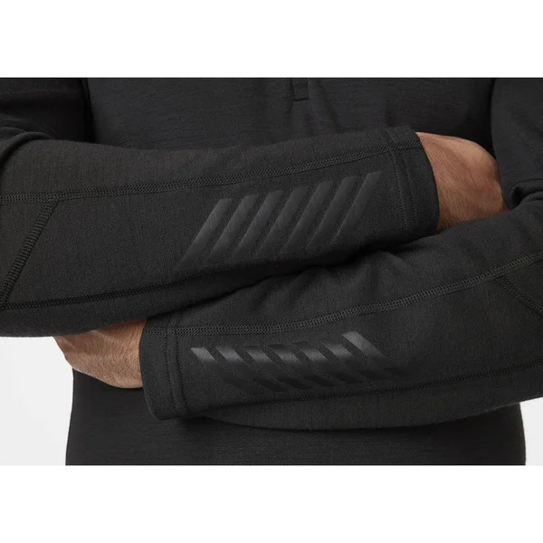 Helly Hansen Lifa Merino Lightweight 1/2 Zip Medium - Black