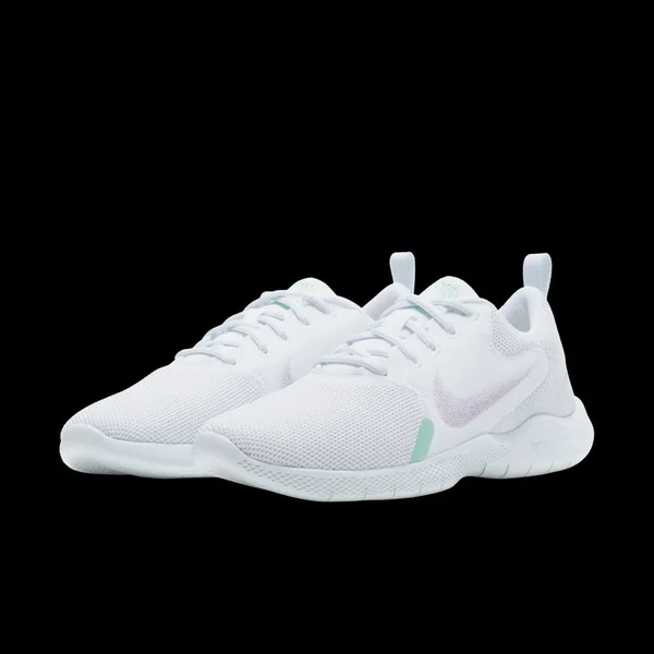 Nike Flex Experience Run 10 Women's Running Shoes in White, Size: 5, CI9964-101