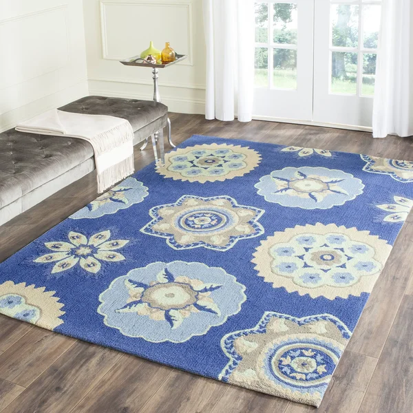 Safavieh Four Seasons FRS390D Navy 8& x 10& Area Rug