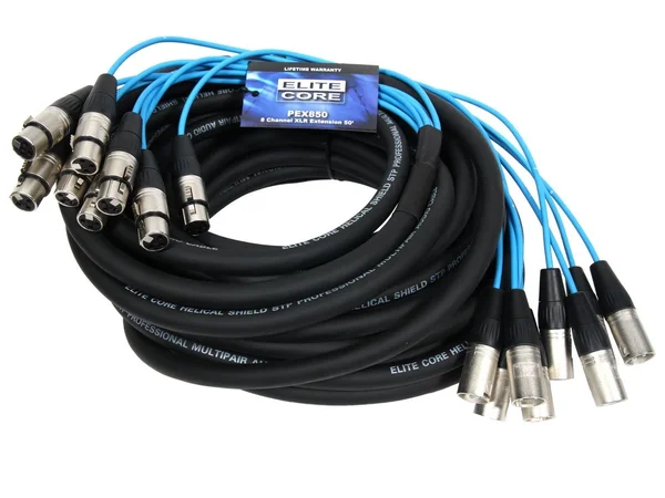Elite Core PEX850 8 Channel 50& Fan to Fan XLR Extension Snake
