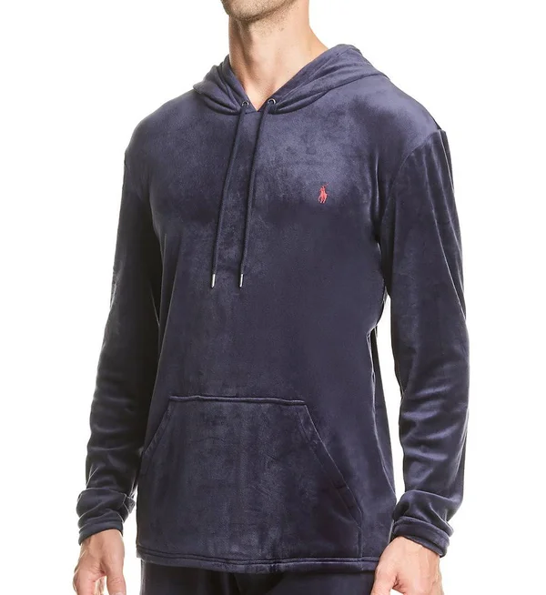 Polo Ralph Lauren Plush Velour Long Sleeve Hoodie