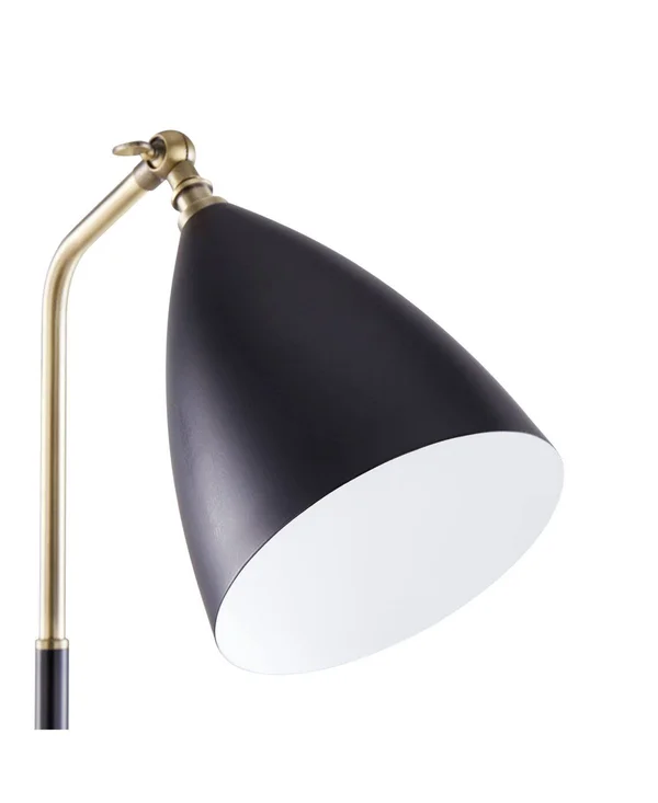 Southern Enterprises Campana 2 Light Table Lamp - Black