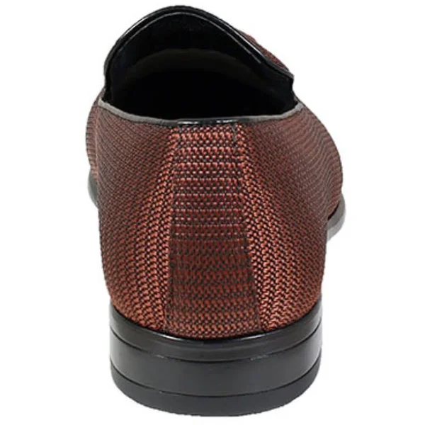 Men's Stacy Adams Tazewell Plain Toe Tassel Slip-On, Size: 12, Red