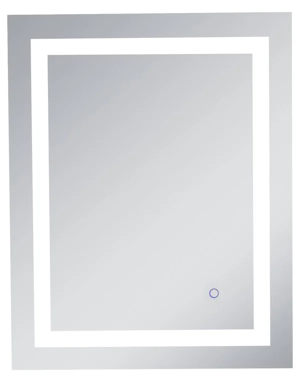 Elegant Decor MRE12430 Helios 24in x 30in Hardwired LED Mirror with Touch Sensor and Color Changing