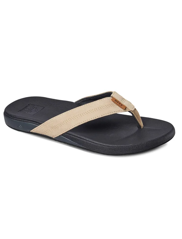 Reef Men's Cushion Bounce Phantom Sandals - Black/Tan