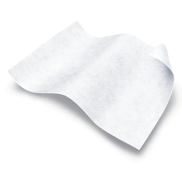 Medline ULTRASOFT1214 Ultra-Soft Disposable Dry Cleansing Cloth - White, 12x22 x 14x22