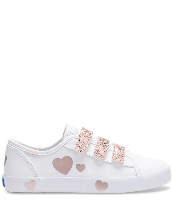 Keds Big Kid Kickstart 3V, Girl's, Size: 4, White