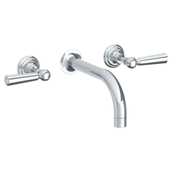 Watermark Haley 34-2.2-H4-PCO Two Handle Wall Lavatory - Polished Copper