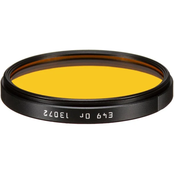Leica E49 49mm Glass Filter, Orange 13072