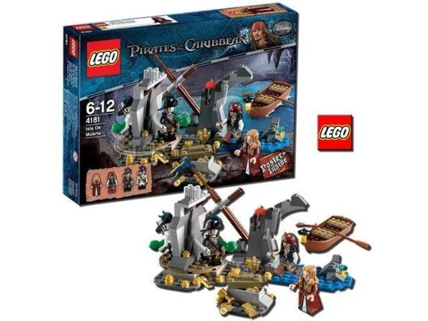 LEGO 4181 Pirates of The Caribbean Isla de Muerta Set