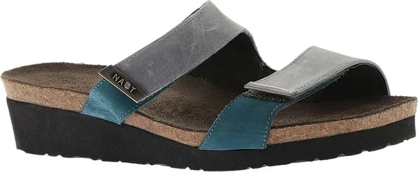 Women's Naot Jacey Slide, Size: 43, Silver