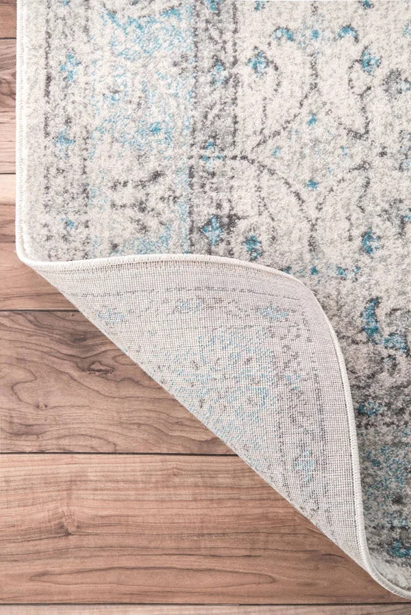nuLOOM Vintage Rio Area Rug, 6& 7x22 x 9&, Aqua