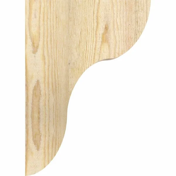 4x22W x 8x22D x 8x22H Carmel Rough Sawn Corbel, Douglas Fir