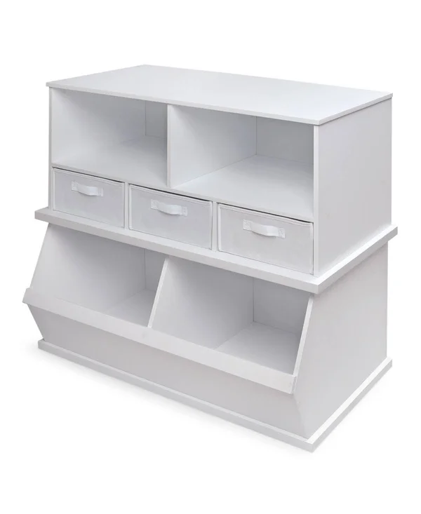 Badger Basket Two Bin Storage CUBBY: Espresso