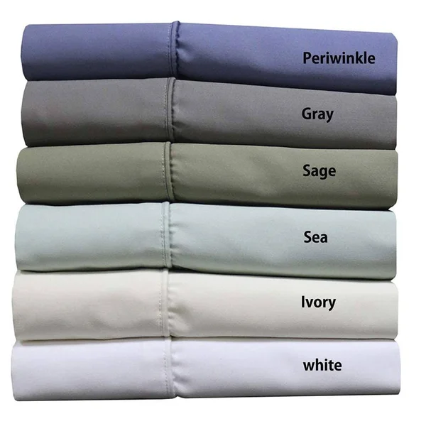 Royal Hotel’s Luxury Heavyweight 1000 Thread Count 3PC Bed Sheet Set 100% Cotton Material - Cool - Durable, Soft and Breathable D