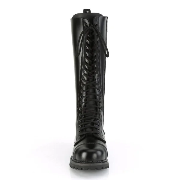 Demonia - Rocky-20 4 - Black Leather