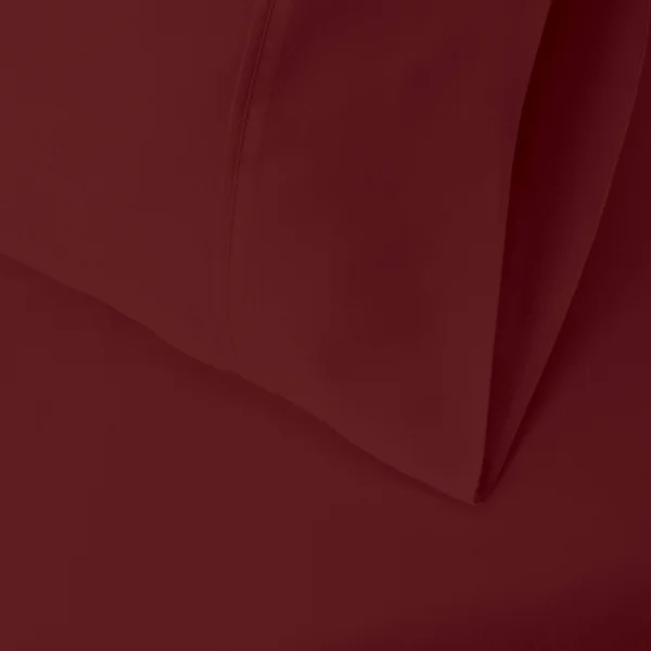 Superior 530 Thread Count Cotton Deep Pocket Sheet Set - Size: Queen, Brown