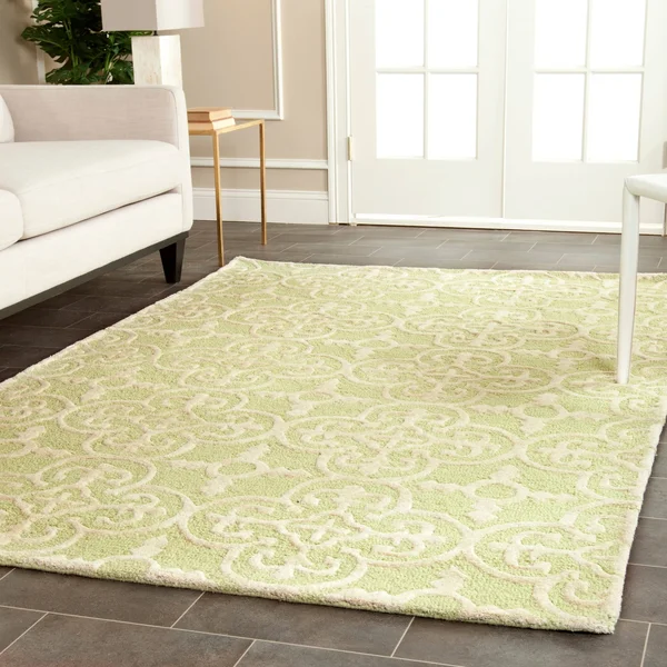 Safavieh Cambridge Light Green & Ivory 3& x 5& Rug