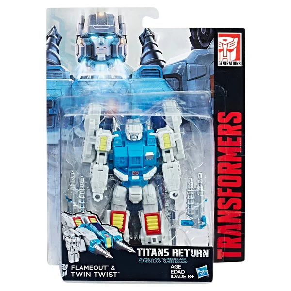 Hasbro Generations Titans Return Deluxe Twin Twist & Flameout Wave 5, Assorted