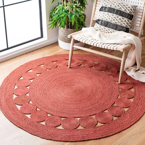Safavieh Natural Fiber NF364 Rug 11& Round Rug