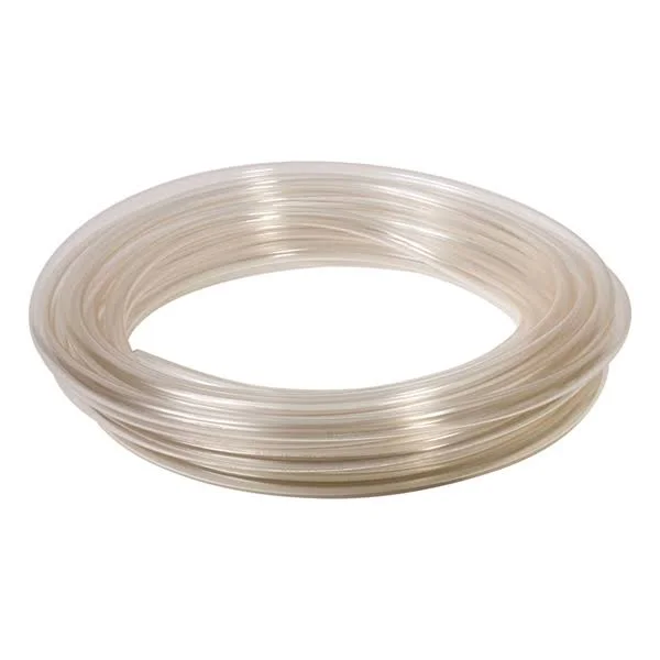 Soft Clear PVC Tubing for Chemicals - Inner Diameter 1/2 inch - Outer Diameter 1-1/8 inch - 10 ft