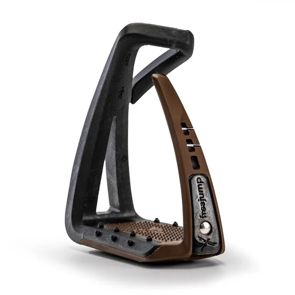 Freejump Soft&Up Lite Safety Stirrup Irons Black - Choco