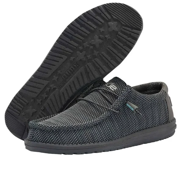 Hey Dude Wally Sox Asphalt Azur 110352138 (Men's) 7