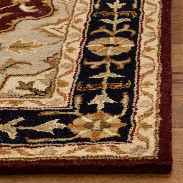 Safavieh Heritage HG760A 8&3x22 x 11&0x22 Ivory - Red Area Rug