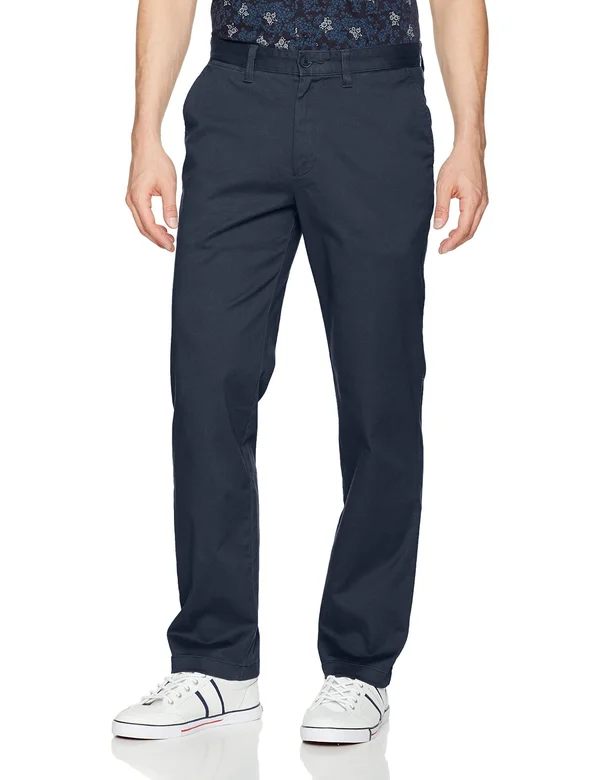 Nautica Men's Classic-Fit Stretch Deck Pants - True Navy