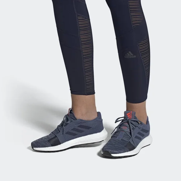 Adidas Senseboost Go Shoes Blue 8 - Womens Running Shoes
