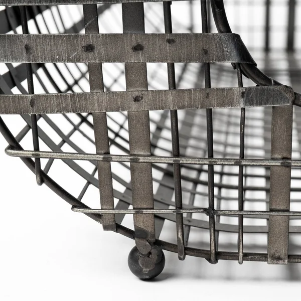 Mercana Kenneth Set of 2 Baskets Gray, Metal