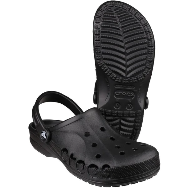 Crocs Baya Men's Clogs, Size: 12, Black