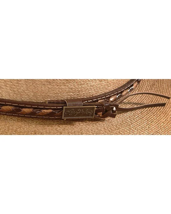 Larry Mahan 30X Lawton Palm Straw Cowboy Hat