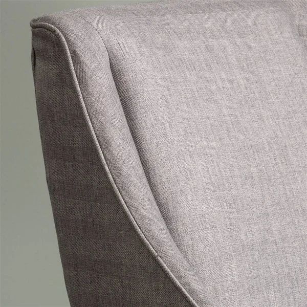 Best Selling Home Decor James Fabric Dining Chair: 23W x 39H Grey