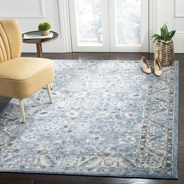 Safavieh Charleston Rug CHL413 Navy - Light Grey, 4& x 6&