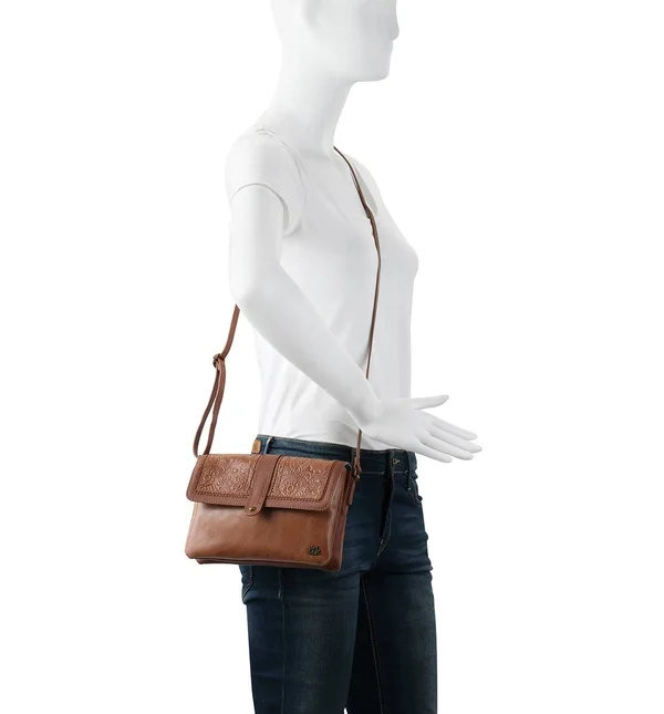 The Sak Loma Flap Crossbody Bag - Meadow Block