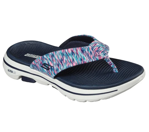 Skechers Women's GOwalk 5 Destined Flip Flop