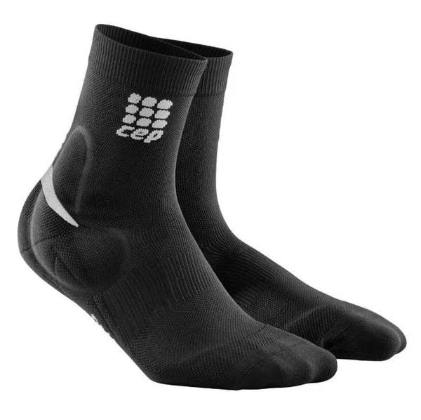 CEP Women's Ankle Support Short Socks Black/Grey III