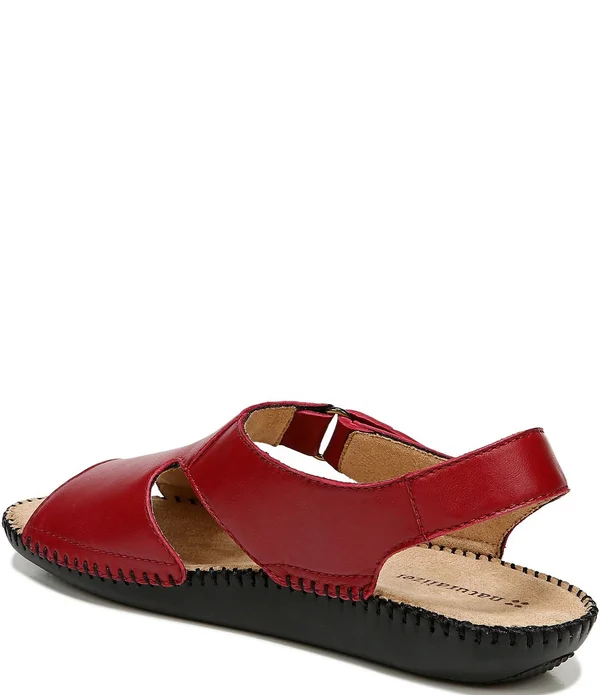 Naturalizer Scout Slingback Sandals - Navy Leather