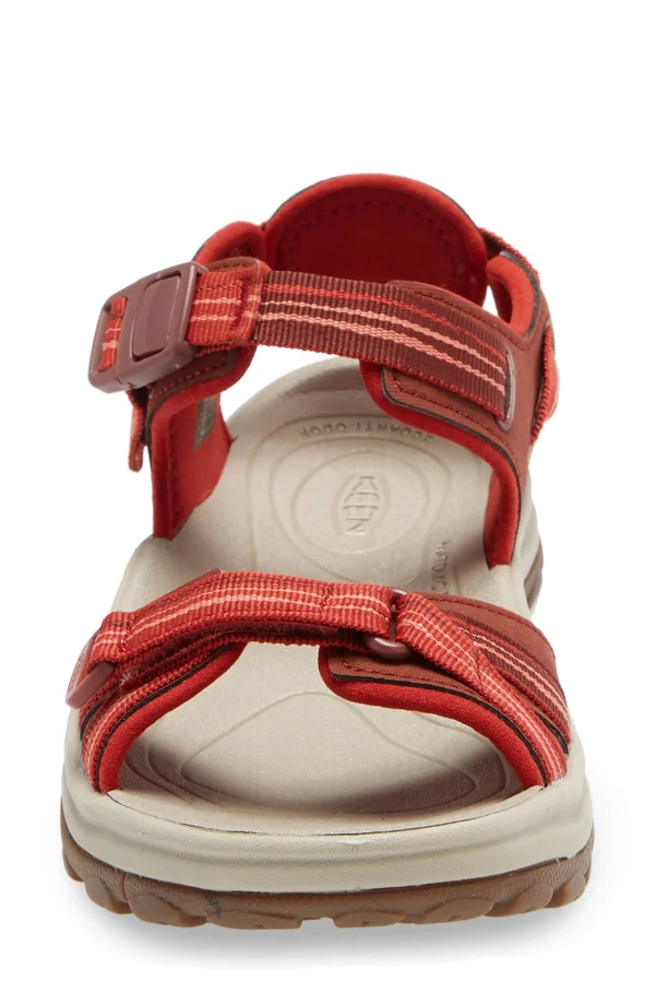 Keen Women's Terradora II Open Toe Sandal - 6 - Dark Red, Coral